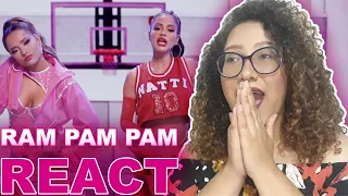 Reagindo a Natti Natasha x Becky G - Ram Pam Pam [Official Video] | O MUNDO DOS REACTS
