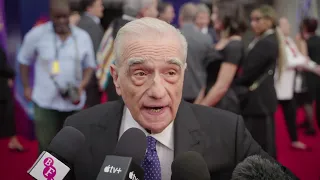 Director Martin Scorsese at the London Premiere of Killers of the Flower Moon