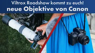 #ViltroxRoadshow ab Dezember // 3 neue RF-Objektive von Canon | Foto-News