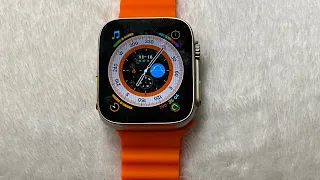 Обзор часов Watch Ultra 8 подделка под Apple с Aliexpress