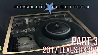 2017 Lexus RX350 JBL Sound System Upgrade | Part 3