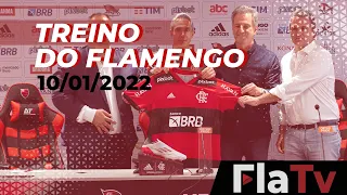 TREINO FLAMENGO – Estreia de Paulo Sousa nas atividades