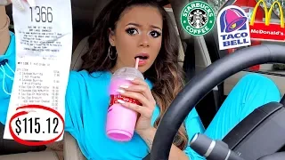 Letting the Person In Front of Me DECIDE What I Eat for 24 HOURS! | Krazyrayray