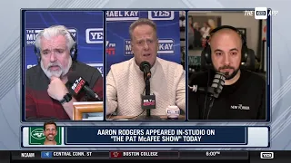 TMKS responds to Aaron Rodgers comments from The Pat McAfee Show