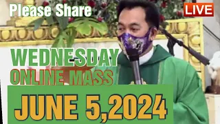 QUIAPO CHURCH LIVE MASS TODAY REV FR DOUGLAS BADONG JUNE 5,2024