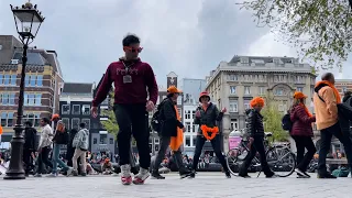 Popping on Dutch King's Day 2024 in Amsterdam 🇳🇱