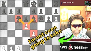 Hikaru torture's 1800 Elo Chess player