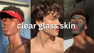How To Get CLEAR GLASS SKIN as a guy (no bs guide)