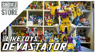 LIKETOYS Jinbao Devastator Upgrade Set Installation and Review