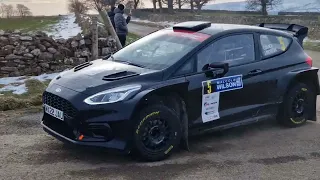 Malcom Wilson Rally 2023, Hybrid Puma  and others , heading into Greystoke stage 1.