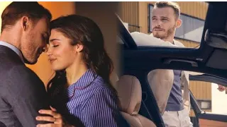 ¡Hande Erçel se subió al coche de Kerem Bürsin con las maletas!