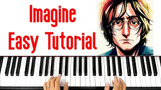 Learn to Play John Lennon's Imagine - Piano Tutorial | Easy Accompaniment in Key of C