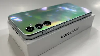 Unboxing SAMSUNG Galaxy A24 - Silver