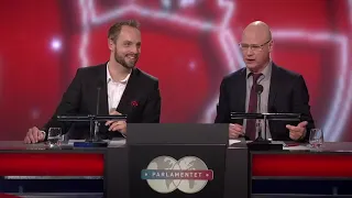 Robert Gustafsson i Parlamentet  - sjukdomar finns inte.