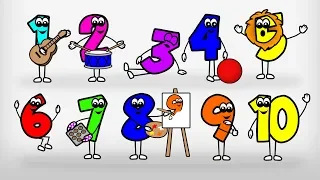 Counting 1-10 Song for Kids - Learn to Count 1-10 - Numbers for Kids 1 to 10 for Preschool