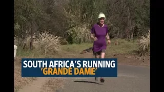South Africa's record breaking running 'Grand Dame'
