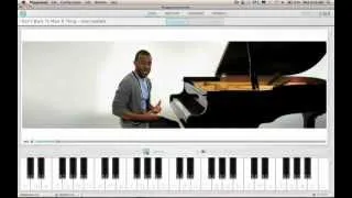 How to Play I Don't Want To Miss A Thing on Piano (Intermediate) Tutorial Video