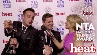 Ant and Dec Interview National Television Awards 2014