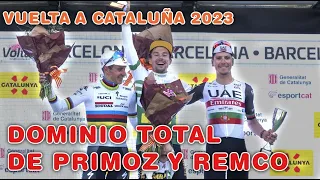 VIDEO Reporte Etapa 7 y cierre dela Vuelta a Cataluña 2023