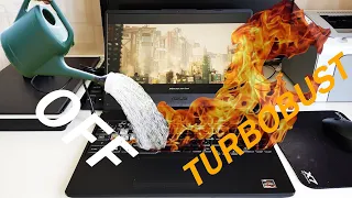 Отключаем Turbo boost, тесты в играх, на ноутбуке с процессором AMD Ryzen (ASUS TUF Gaming A15)