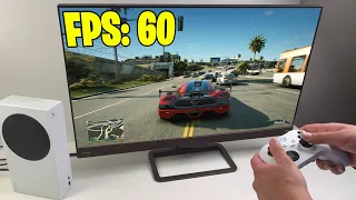 Grand Theft Auto V on Xbox Series S Next Gen Expanded and Enhanced Technical Review | 4K 60FPS