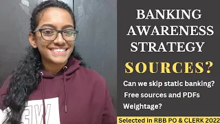 Banking awareness strategy for banking mains exams | Free sources and PDFs #ibps #sbi #rrbpo #sbipo