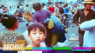 The Fall of Saigon - HD Raw Footage Captures Panic and Terror of Vietnam War's End (1975)