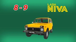 LADA Niva 1:8 Hachette, číslo 8–9