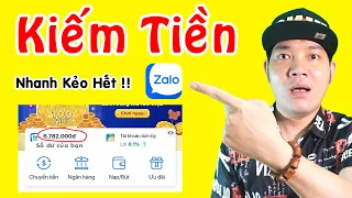 Cách Kiếm Tiền online Trên Zalo Mới Nhất - Ai Cũng Làm Được