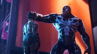 Venom vs Kraven Boss Fight - SPIDER-MAN 2