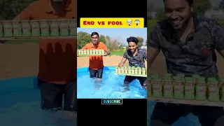 Eno vs pool experiment🤯 ~how is this possible🤔 #shorts @CrazyXYZ @MRINDIANHACKER