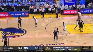 LAST 5 minutes EXCITING FINISH | GSW vs MEMPHIS