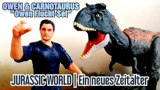 OWEN GRADY & CARNOTAURUS | JURASSIC WORLD: Ein neues Zeitalter ➡️ Dominion *Review* [Deutsch]