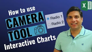 Interactive Charts in Excel | Camera Tool | Option Buttons | Choose Function
