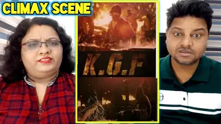 KGF CLIMAX Scene Reaction | YASH, Srinidhi | Prashanth Neel | KGF CHAPTER 1 CLIMAX SCENE | #kgfmovie