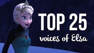 Let It Go Multilanguage - The 25 Best Voices of Elsa! TOP 25!