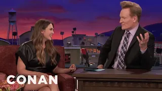 Elizabeth Olsen Teaches Conan Russian Curse Words | CONAN on TBS