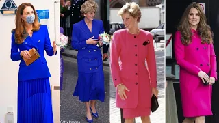 Kate Middleton Vs lady Diana Best Stylish Twinning Moments