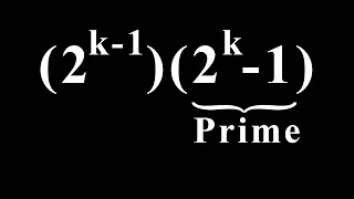 How Mersenne primes generate perfect numbers