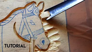 wood carving ideas | Horse head carving |UP wood art