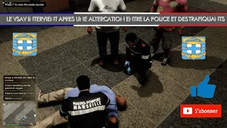 GTA-LSPDFR 48#128 le vsav intervient après une altercation entre la police et des trafiquants