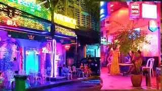 Nightlife Phnom Penh | Night Walking Tour | Street 104, Street 130