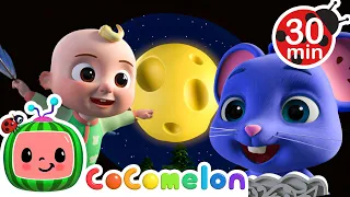 Wheels on the Spaceship | Cocomelon | 🚌Wheels on the BUS Songs! | 🚌Nursery Rhymes for Kids