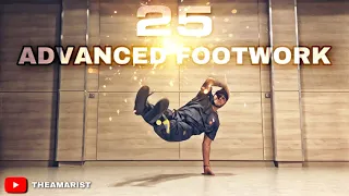 HOW TO FOOTWORK | 25 ADVANCED FOOTWORK | BREAKDANCE TUTORIAL | TUTO FOOTWORK BBOY | THEAMARIST