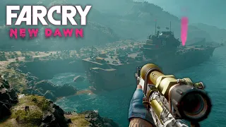 STEALING SUPPLIES FROM AN AIRCRAFT CARRIER in Far Cry New Dawn!