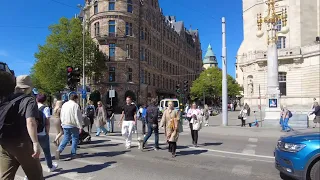 Stockholm: Virtual Walking Tour Around Östermalm On Sunny Summer Day