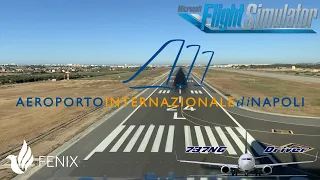 Approaching Naples | LIRN/NAP | Fenix A320