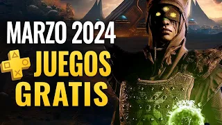 LOS JUEGOS GRATIS MARZO 2024 PLAYSTATION PLUS (PS4 & PS5)