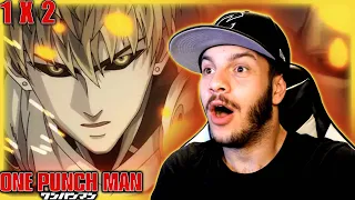 SENSEI SIR!!! One Punch Man 1x2 "The Lone Cyborg" REACTION!!!