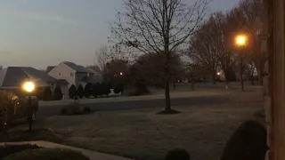 NS SD70ACE Horn Distance At Dawn Lebanon PA